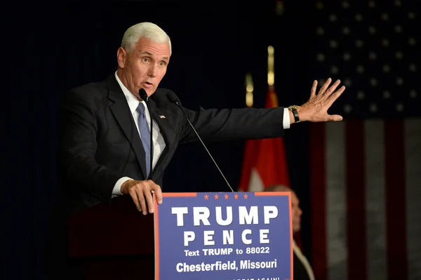 Mike Pence Rally voor Trump — Stockfoto