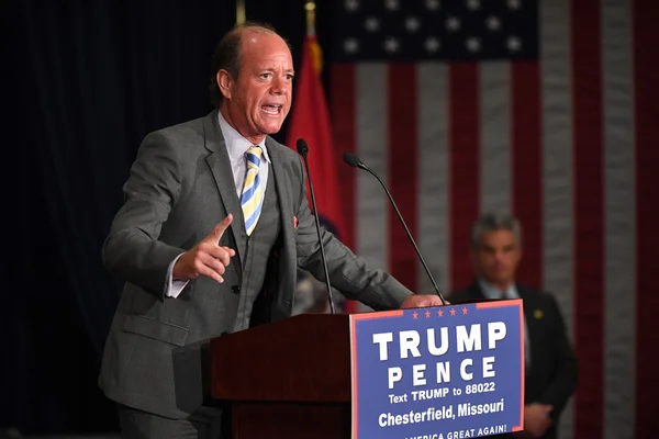 Mike Pence Rally for Trump — Stockfoto