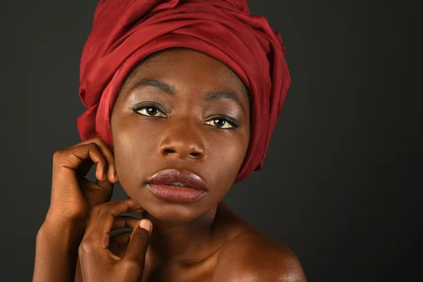 Ritratto di donna africana — Foto Stock