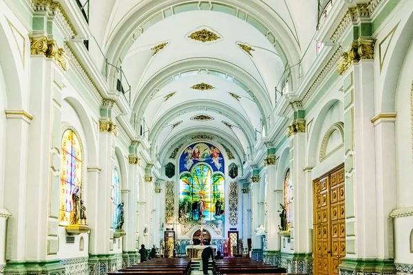 Valência, Espanha - 21 de outubro: Interior do Sagrado Coração de Je — Fotografia de Stock