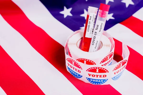 Covid-19 tests on sick people influence American politics during the November 2020 elections in the United States.