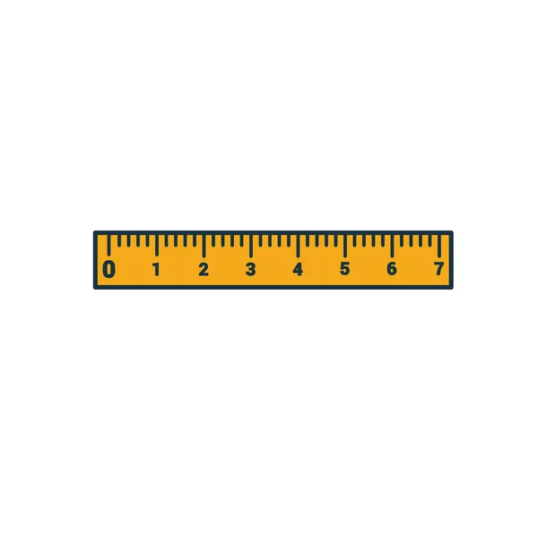 Ruler icon. Simple element from school icons collection. Creative Ruler icon ui, ux, apps, software and infographics — 스톡 벡터