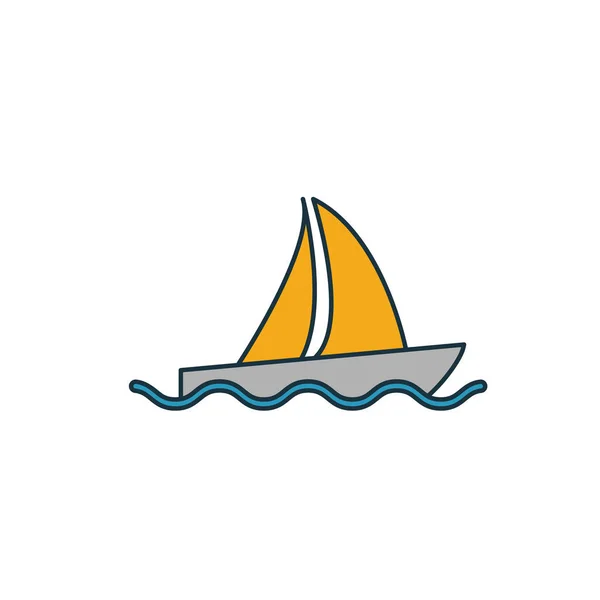 Sailing Ship icon. Simple element from transport icons collection. Creative Sailing Ship icon ui, ux, apps, software and infographics — 스톡 벡터