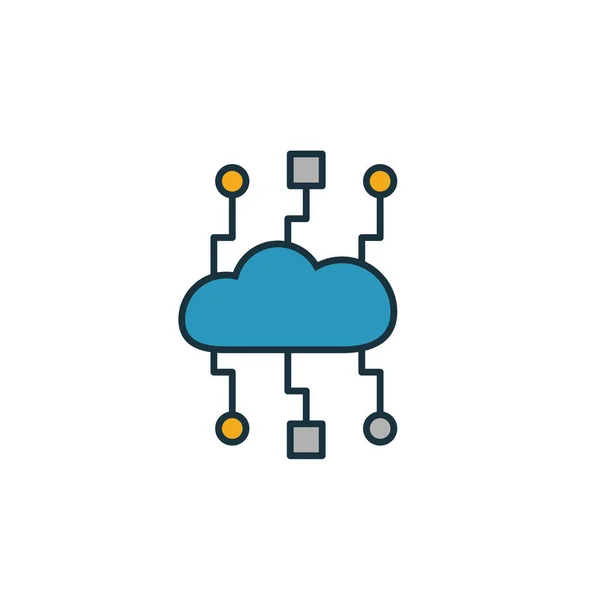 Cloud Technology icon. Simple element from web hosting icons collection. Creative Cloud Technology icon ui, ux, apps, software and infographics