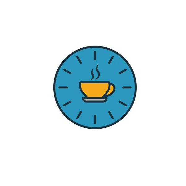 Ref. Coffee Break. Простой элемент из коллекции значков производительности. Creative Coffee Break icon ui, ux, apps, software and infography — стоковый вектор