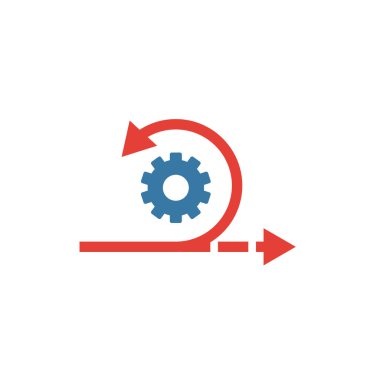 Çevik simge. İçerik koleksiyonundan basit düz öge. Şablonlar, yazılımlar ve uygulamalar için yaratıcı ağ simgesi