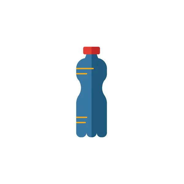 Icono del agua. Elemento plano simple de la colección fitness. Icono creativo del agua para plantillas, software y aplicaciones — Vector de stock