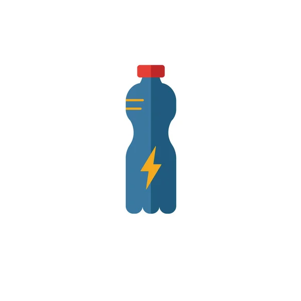 Fitnessflaschen-Symbol. einfaches flaches Element aus der Fitness-Kollektion. Kreatives Fitness-Flaschensymbol für Vorlagen, Software und Apps — Stockvektor