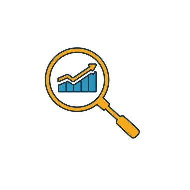 Seo ikonu. Seo simge koleksiyonundan basit bir öge. Yaratıcı Seo simgesi ui, ux, app, yazılım ve bilgi grafikleri