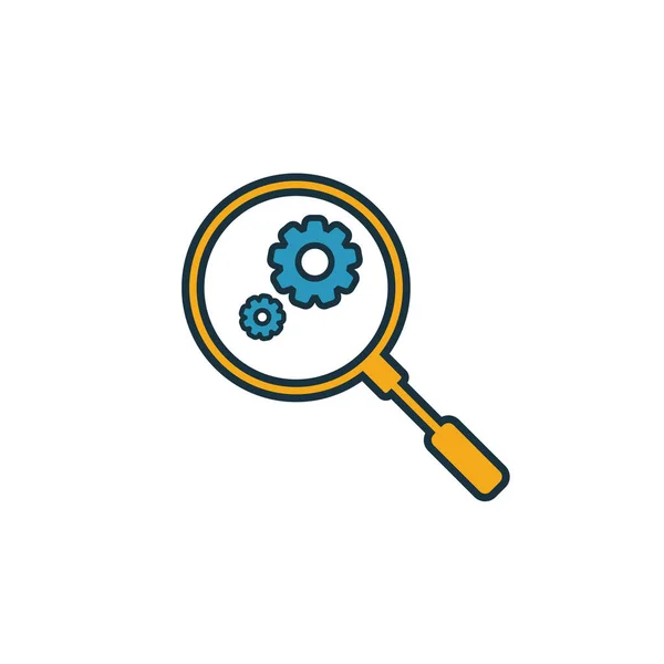 Zoek Optimalisatie icoon. Eenvoudig element uit seo iconen collectie. Creative Search Optimalisatie icoon ui, ux, apps, software en infographics — Stockvector