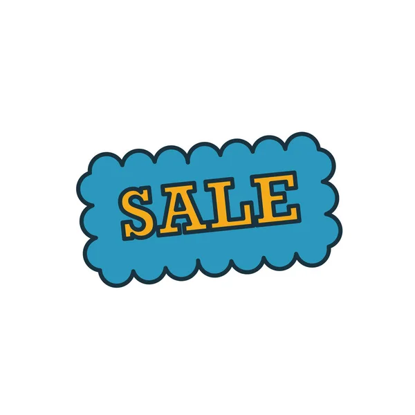 Εικόνα πώλησης. Απλό στοιχείο από το εμπορικό κέντρο σήμα συλλογή εικόνων. Creative Sale icon ui, ux, εφαρμογές, λογισμικό και infographics — Διανυσματικό Αρχείο
