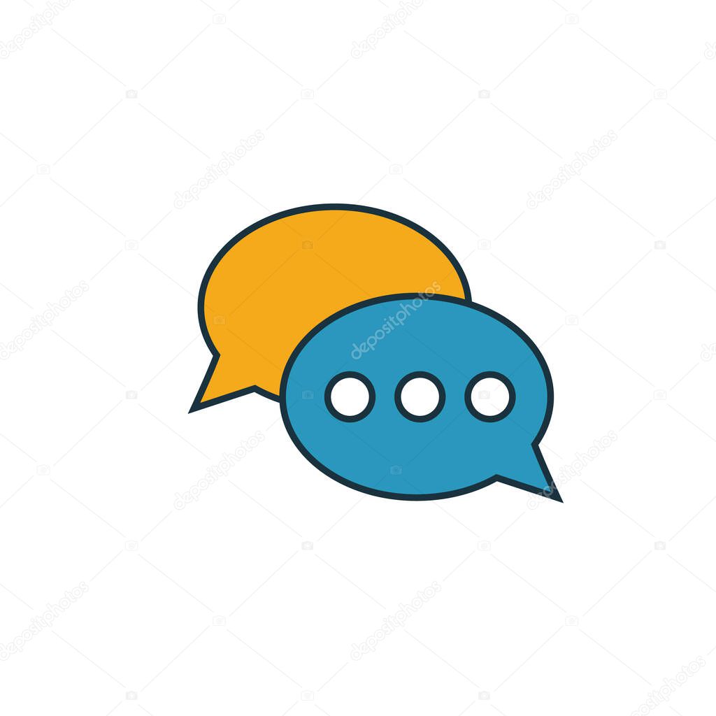 Comments icon. Simple element from smm icons collection. Creative Comments icon ui, ux, apps, software and infographics.