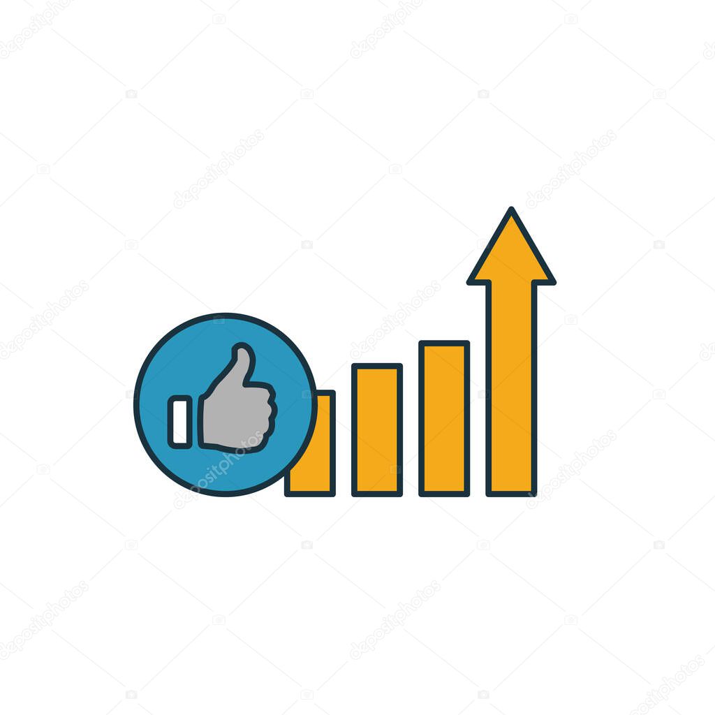 Hyip icon. Simple element from smm icons collection. Creative Hyip icon ui, ux, apps, software and infographics.