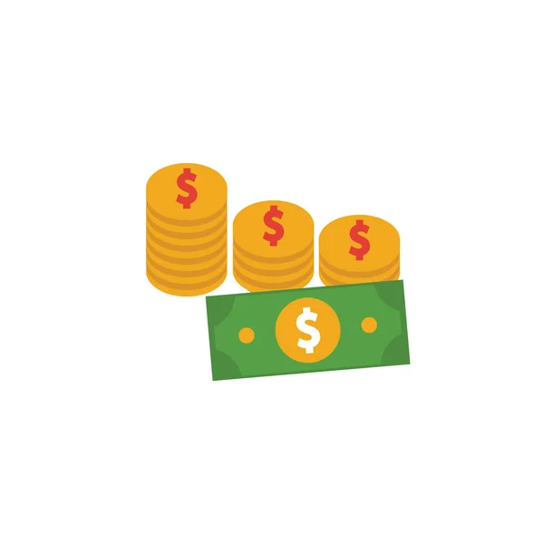 Ikona Money Exchange. Barevný jednoduchý prvek z kolekce medicíny pro infografiku, webdesign a další — Stockový vektor