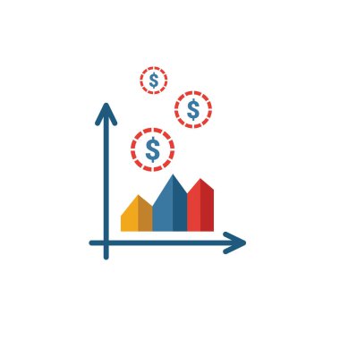 Mali Rapor simgesi. Kişisel finans simgeleri koleksiyonundan basit bir öge. Yaratıcı Finansal Rapor simgesi ui, ux, uygulamalar, yazılım ve bilgi grafikleri