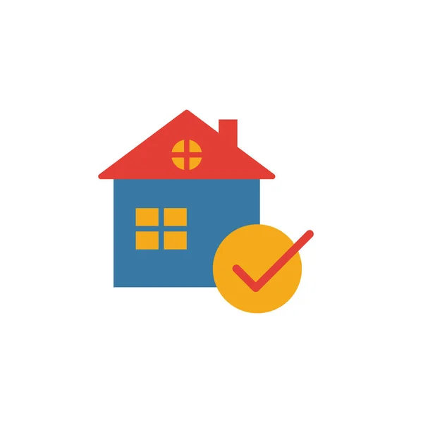 Hypothekendarlehen. einfaches Element aus der Sammlung persönlicher Finanzsymbole. Kreative Hypothekenbestätigung Symbol ui, ux, Apps, Software und Infografiken — Stockvektor