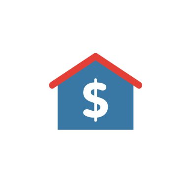 Price Hanesi ikonu. Emlak simgeleri koleksiyonundan basit bir element. Creative House Price simgesi ui, ux, app, yazılım ve bilgi grafikleri