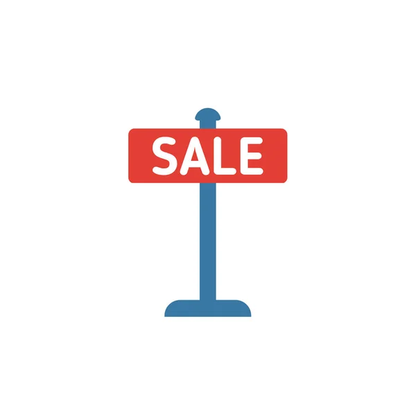 Zu verkaufen. einfaches Element aus der Sammlung von Immobilien-Symbolen. creative for sale icon ui, ux, apps, software und infografiken — Stockvektor