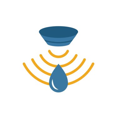 Su sensörü simgesi. Algılayıcı simgeleri koleksiyonundan basit bir element. Yaratıcı Su Sensörü simgesi ui, ux, uygulamalar, yazılım ve bilgi grafikleri