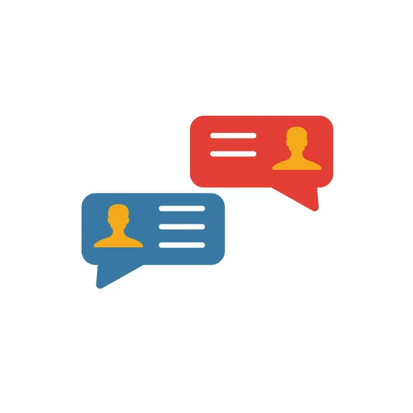 Icône Chat en ligne. Élément simple de la collection d'icônes smm. Creative Chat en ligne icône ui, ux, applications, logiciels et infographies — Image vectorielle
