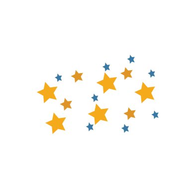 Yıldız simgesi. Uzay simgeleri koleksiyonundan basit bir öge. Creative Stars simgesi ui, ux, apps, yazılım ve bilgi grafikleri