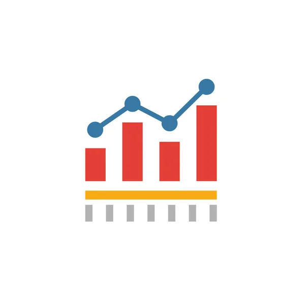 Icono Del Benchmarking Elemento Creativo Plano Colección Iconos Gestión Empresarial — Vector de stock