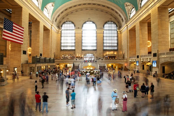 Grand Central Terminal wnętrze, w Nowym Jorku — Zdjęcie stockowe