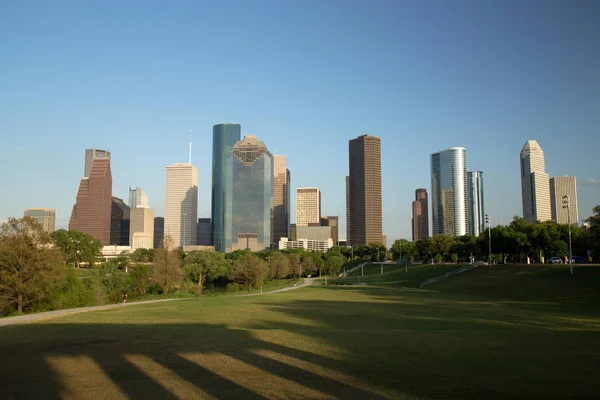 Houston şehir manzarası — Stok fotoğraf