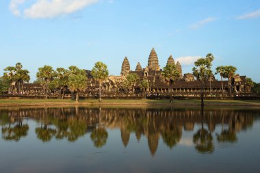 Gün batımında, tapınaklar Angkor, Kamboçya Angkor Wat Tapınağı