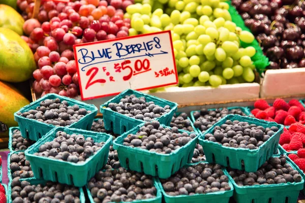 Fresh Food Erbjudande Seattle Pike Place Market Washington Usa — Stockfoto