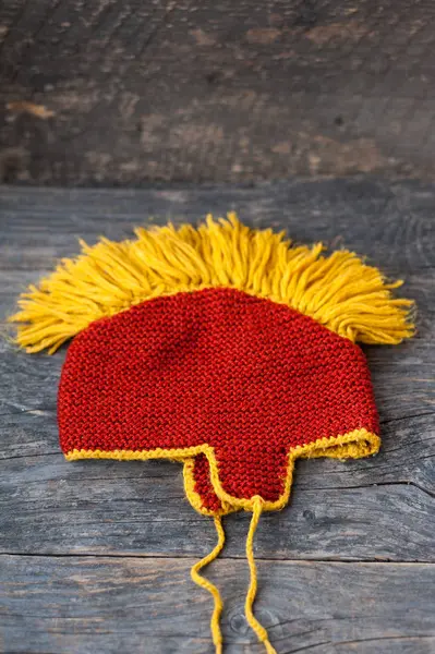 Winter knitted hat — Stock Photo, Image