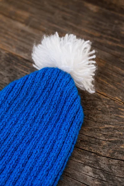 Cappello invernale in maglia — Foto Stock