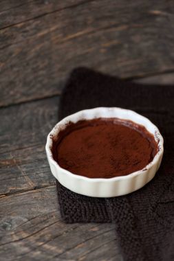 Ceviz ile çikolatalı sufle