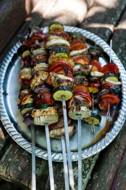 Taze sağlıklı şişleri  