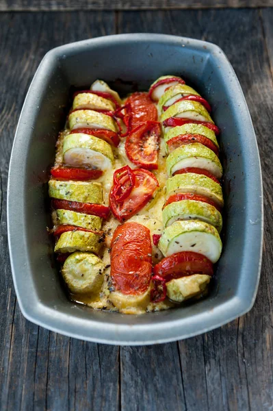 Zucchine al forno — Foto Stock