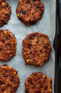 Nohut ve pancar Burger