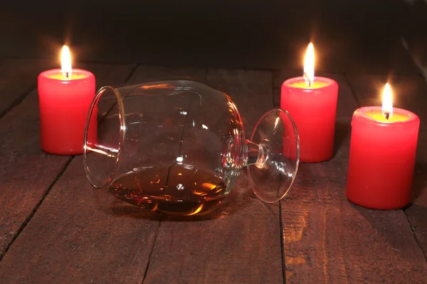 Bougie et brandy