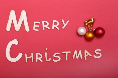 Mutlu Noeller. tebrik kartı ve süsler. Xmas arka plan.