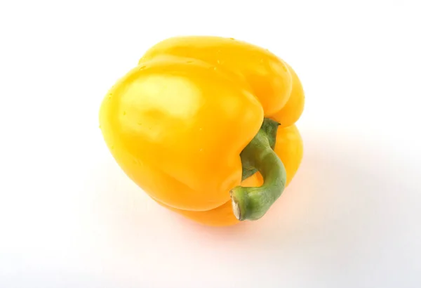 Fresh bell pepper isolated on white background. Selective focus. — Stock Photo, Image