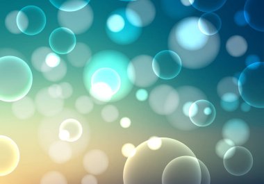 Arka plan bulanık. Sabah gökyüzü. Vektör çizim