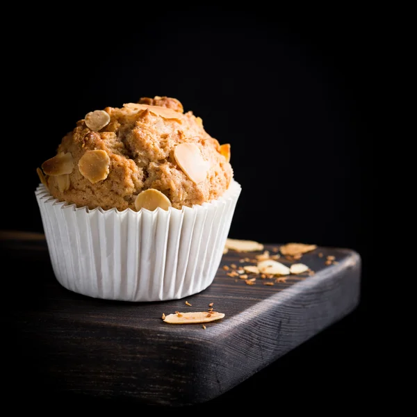 Homemade coconut cinnamon muffins — Stock Photo, Image