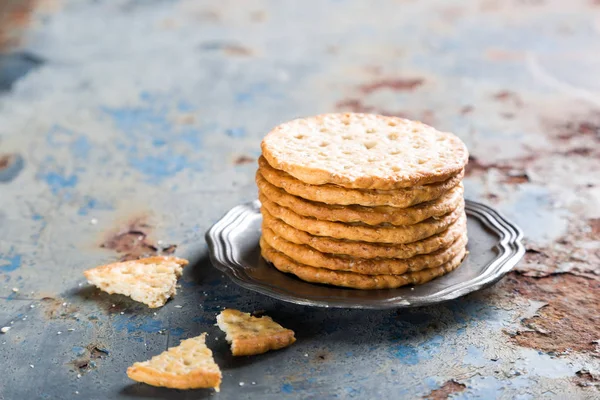 Homemade shortbread cookies with quinoa — Stock Photo, Image