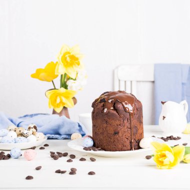 Paskalya Ortodoks tatlı çikolata ekmek