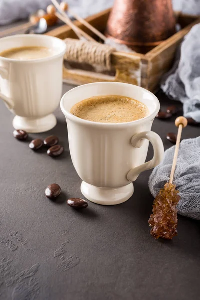 Dos tazas de café — Foto de Stock