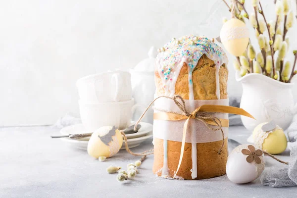 Easter orthodox sweet bread — Stock Photo, Image