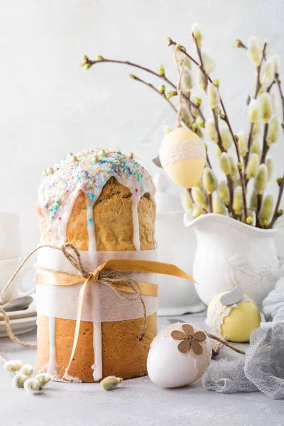 Easter orthodox sweet bread — Stock Photo, Image