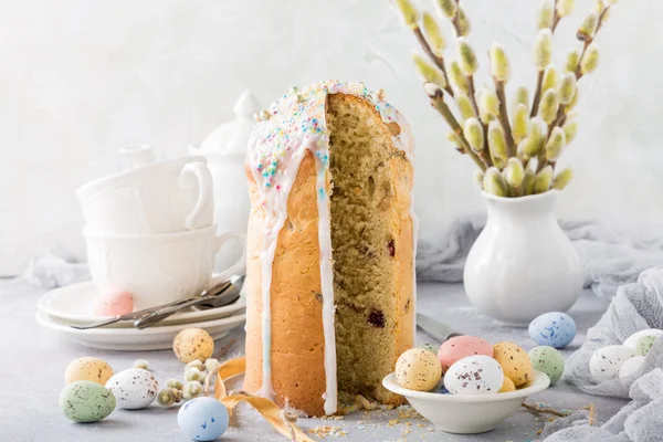 Easter orthodox sweet bread — Stock Photo, Image