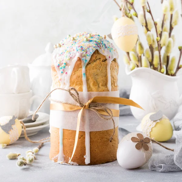 Easter orthodox sweet bread — Stock Photo, Image