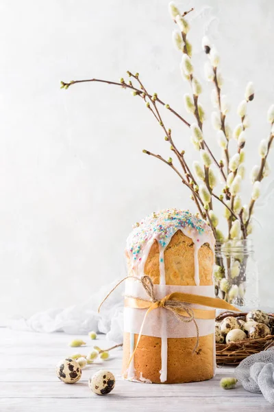 Easter orthodox sweet bread — Stock Photo, Image