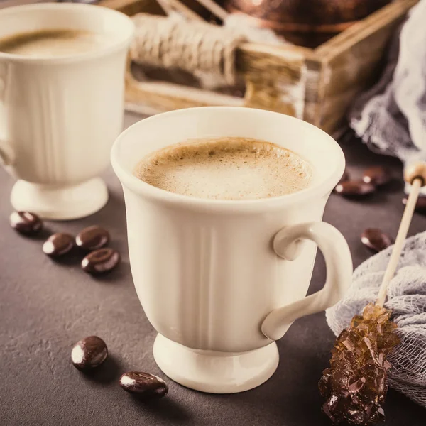 Dos tazas de café — Foto de Stock